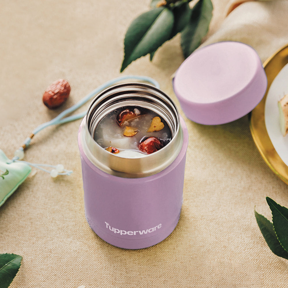 미니 보온 도시락 핑크