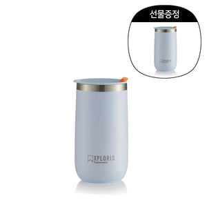 [1+1] 엑스플로리스 텀블러 350ml 라이트블루 (~12/31까지)