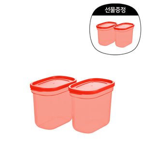 [1+1] 스마트 양념통 (2개) 레드 (~12/1까지)