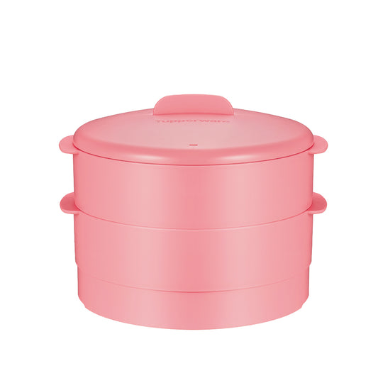 멀티 찜기 2단 연분홍