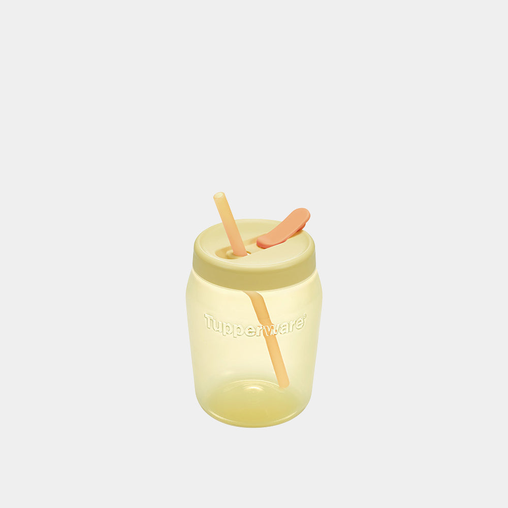 다담자 빨대커버 550ml 레몬
