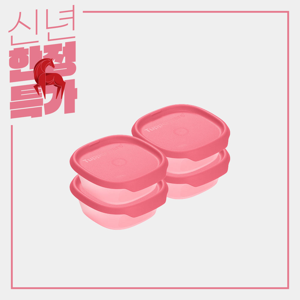 원터치 프레시 정사각 220ML (4P)