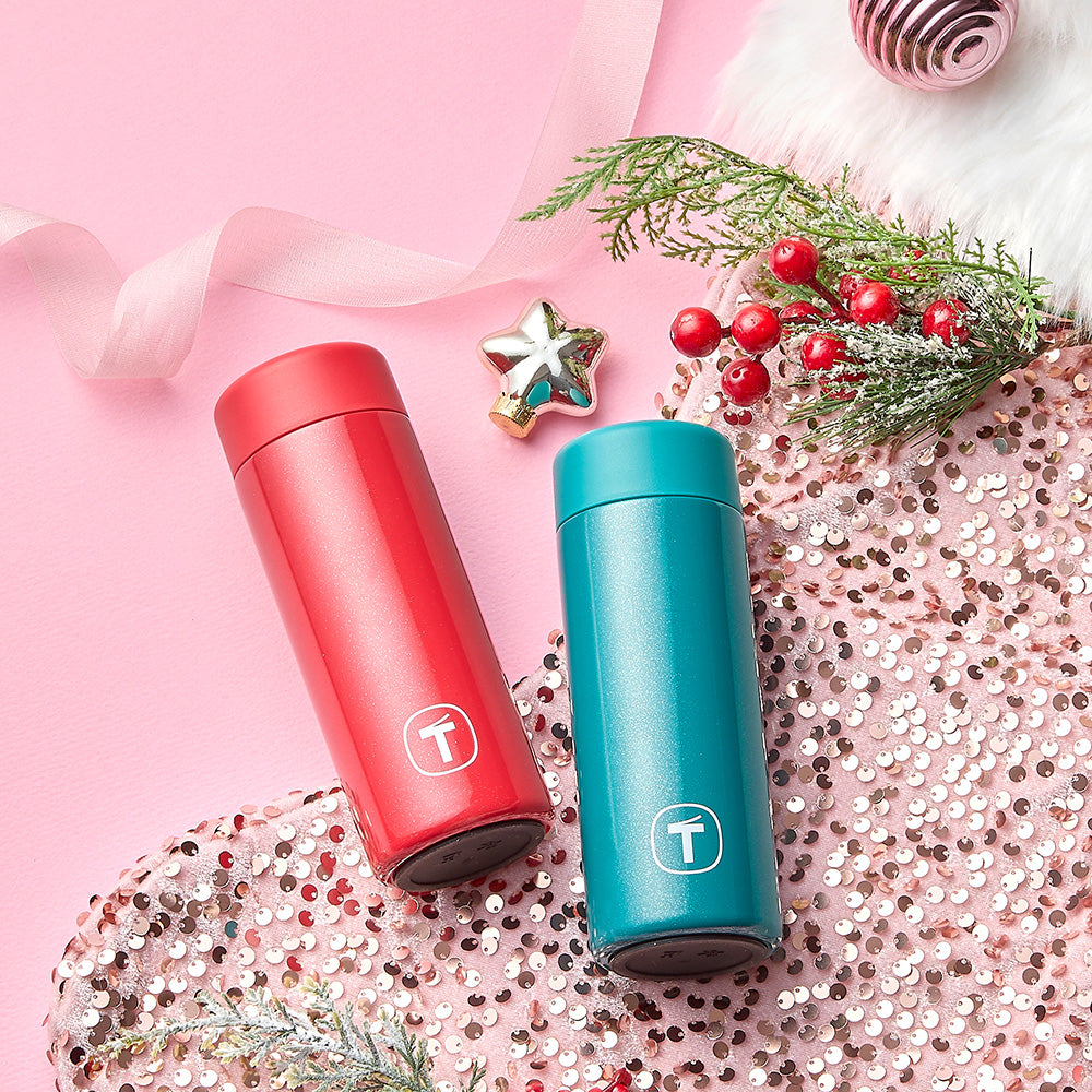 슬림 미니 보온병 190ML 레드