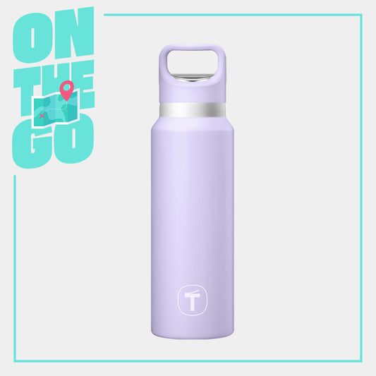 [온라인 단독 할인] 티타늄 텀블러 520mL 연보라