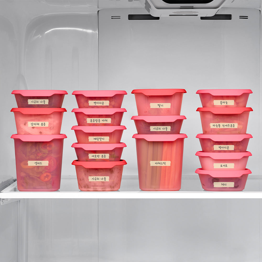 원터치 프레시 정사각 220ML (4P)