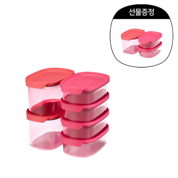 [3개 추가 증정] 울트라 클리어 핑크 세트 (6개)
