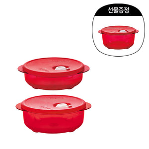 스마트 레인지 원형 레드 400ml+ 600ml 구매 시, 같은 상품 800ml 추가 증정 (~7월 31일까지)