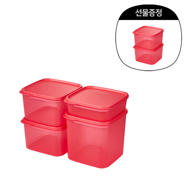 스마트 세이버 정사각 세트 (4개) 구매 시, 같은 상품 (2개) 추가 증정 (~7월 31일까지)