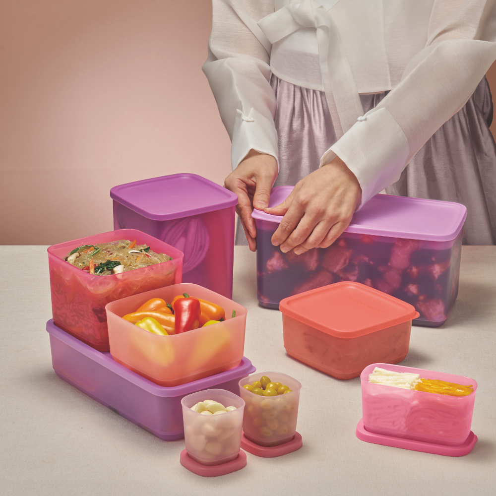 싱싱블록 직사각 세트 3p (+ 미니 정사각 4P 연보라 & 미니 직사각 핫핑크 2P)