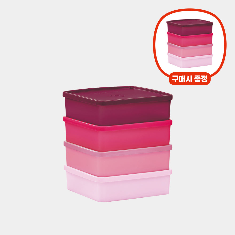 [추가 증정] 사각 미니 냉장기 330ML(4개)