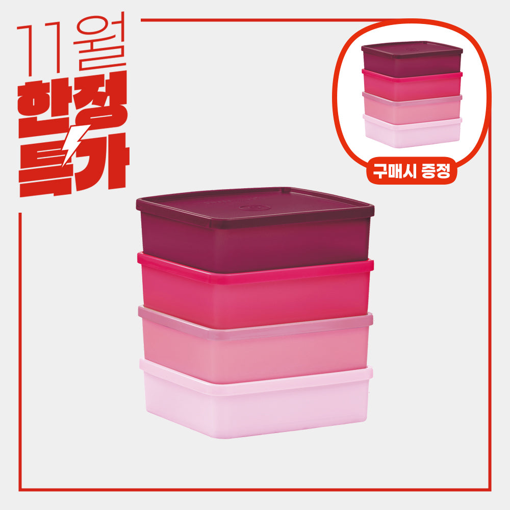 [추가 증정] 사각 미니 냉장기 330ML(4개)